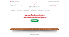 Desktop Screenshot of mikadoyayinlari.com